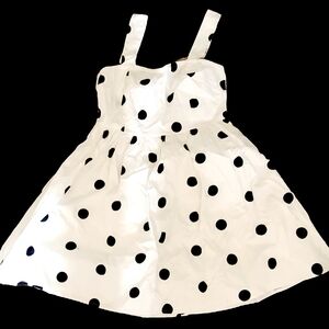 Polka Dot Mini Dress - Sample